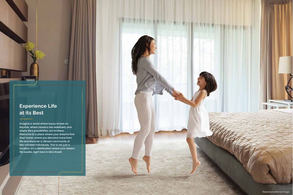 Custom false ceiling – Kalpataru Srishti Namaah, Mira Road