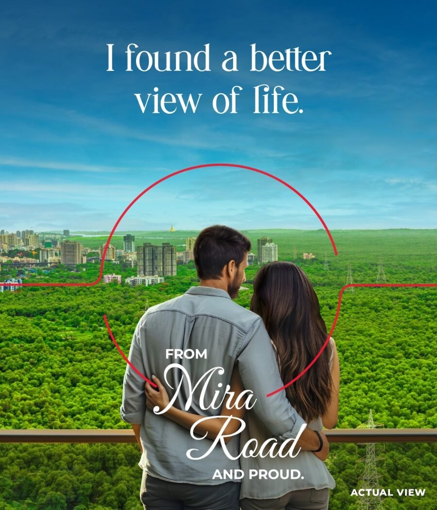 Serene green area – Kalpataru Srishti Namaah, Mira Road