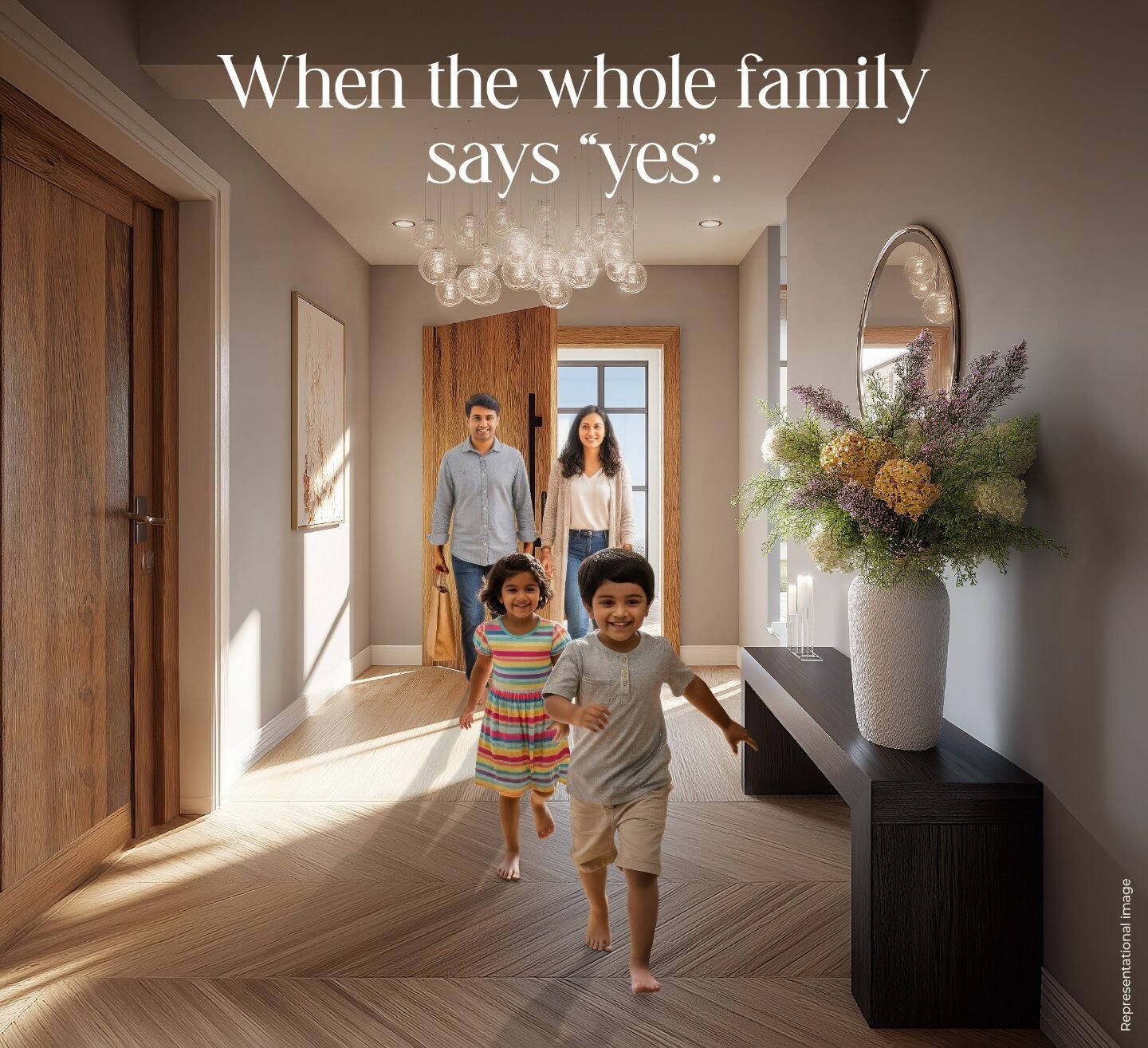 Stylish living space – Kalpataru Srishti Namaah, Mira Road