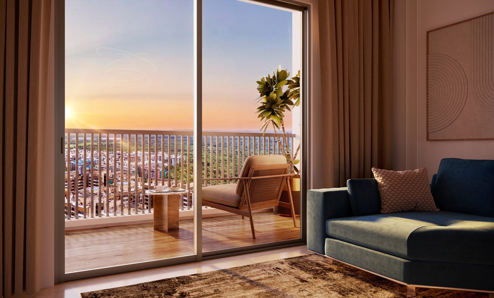 Scenic creek view – Kalpataru Srishti Namaah, Mira Road